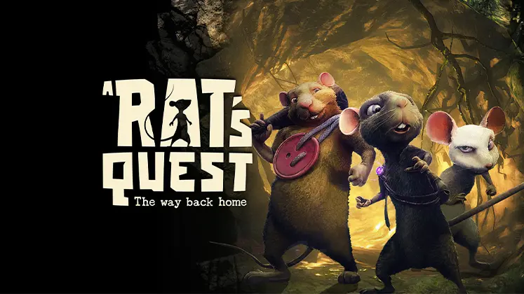 بنری از بازی Rat Quest