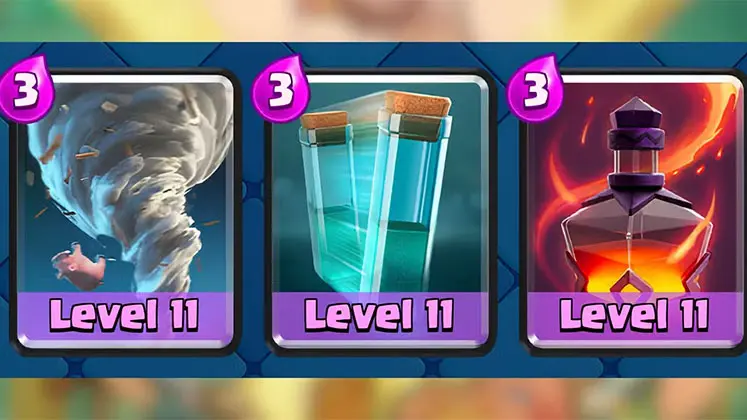 رتبه‌بندی برترین کارت‌های طلسم (Spell Cards) در بازی Clash Royale