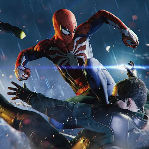 تصویری از نبرد مردعنکبوتی با دکتر اختاپوس در بازی Marvel's Spider-Man (2018)Marvel's Spider-Man (2018)