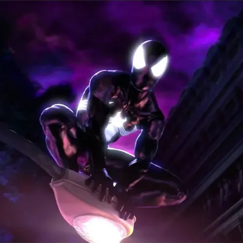 تصویری از مردعنکبوتی Ultimate در بازی Spider-Man: Shattered Dimensions