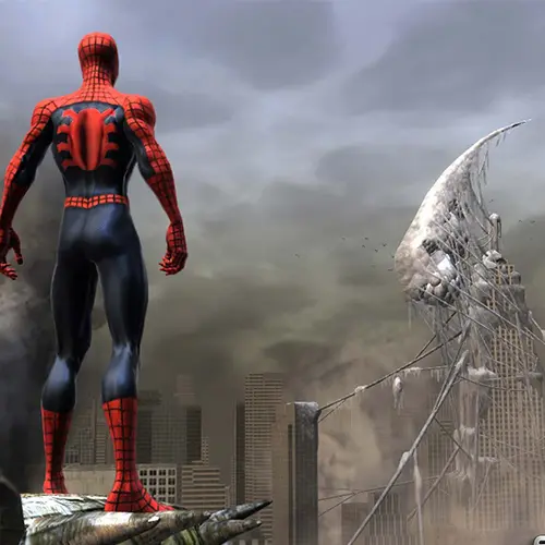 تصویری از بازی spider-man web of shadows