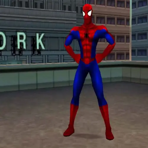 تصویری از مردعنکبوتی در بازی Spider-Man (2000)