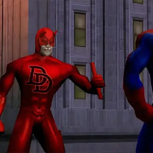 تصویری از دردویل در بازی Spider-Man (2000)