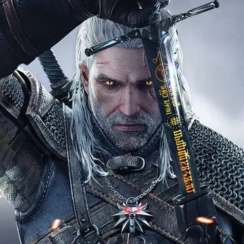 تصویری از گرالت در بازی The Witcher 3: Wild Hunt