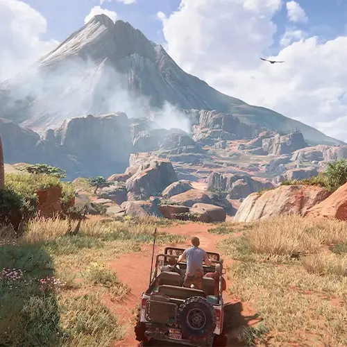 تصویری از گیم پلی بازی Uncharted 4: A Thief's End