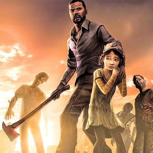 بنری از بازی the walking dead season one