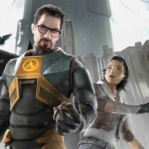 بنری از بازی Half-Life 2
