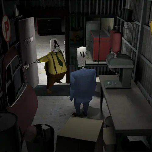 تصویری از گیم پلی بازی Grim Fandango Remastered