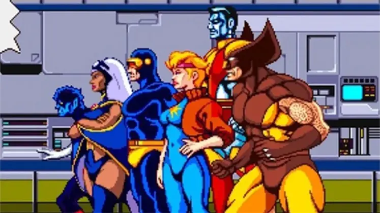 تصویری از بازی X-Men: The Arcade Game