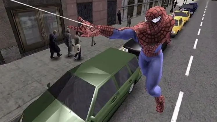تصویری از بازی spider man 2 2004