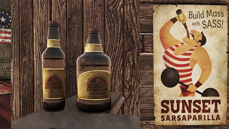 تصویری از نوشیدنی Sunset Sarsaparilla در بازی Fallout 76