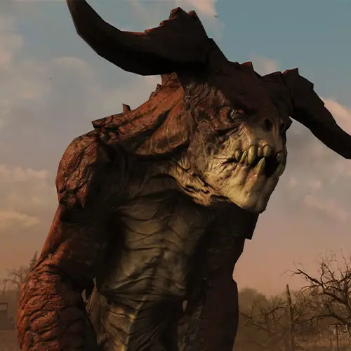 تصویری از Deathclaw در بازی Fallout 76