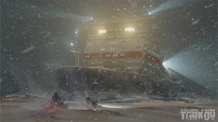 تصویری از مپ Icebreaker برای بازی Escape From Tarkov