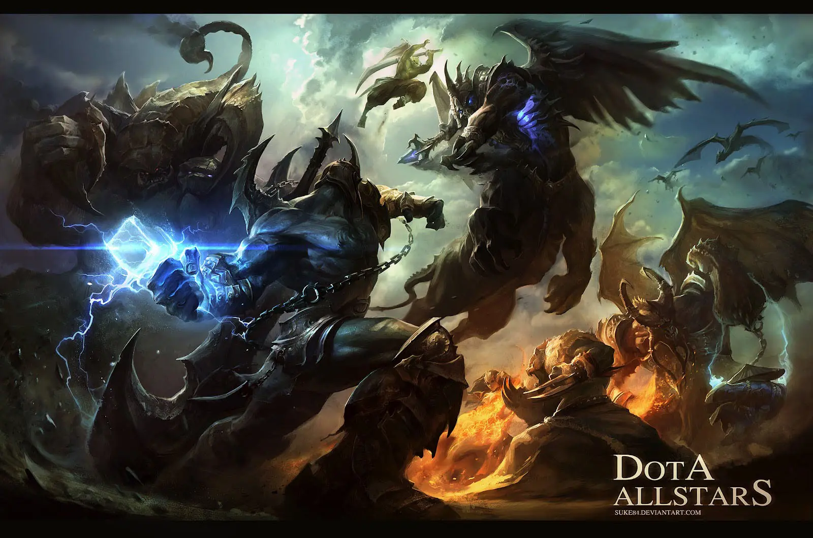 نسخه DotA: Allstars منتشرشده توسط Guinsoo