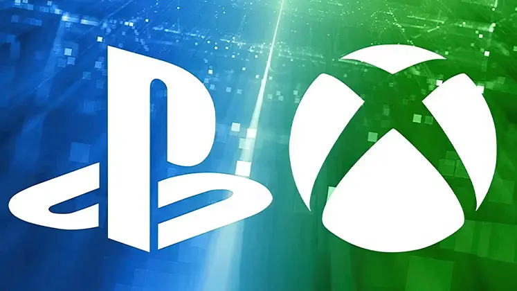 بنری از لوگوی Xbox و PlayStation