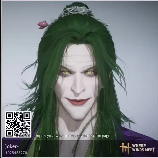 مدل کاراکتر بازی Where Winds Meet طراحی شده توسط Joker-
