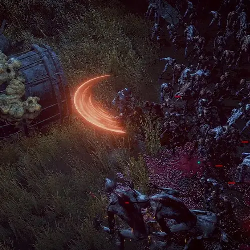 Dark Light: Survivor در بازی (Top-Down) تصویری از گیم پلی و زاویه دید از بالا به پایین