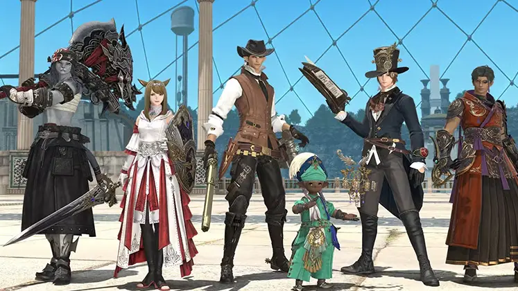 تصویری از بازی Final Fantasy 14