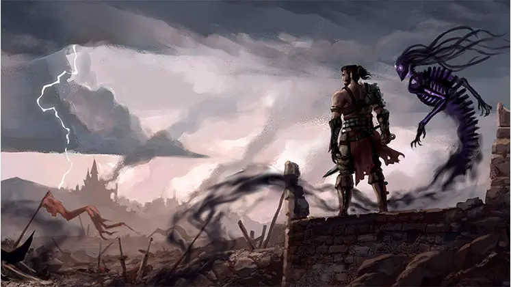 بنری رسمی از بازی The Dark Heart of Balor