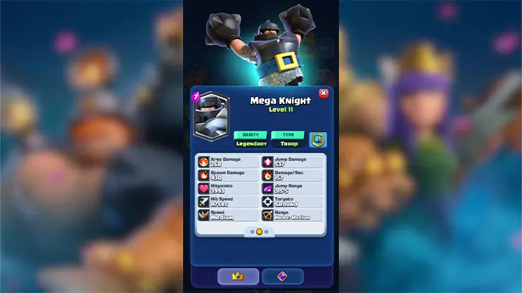 معرفی کارت مگا نایت (Mega Knight) در کلش رویال