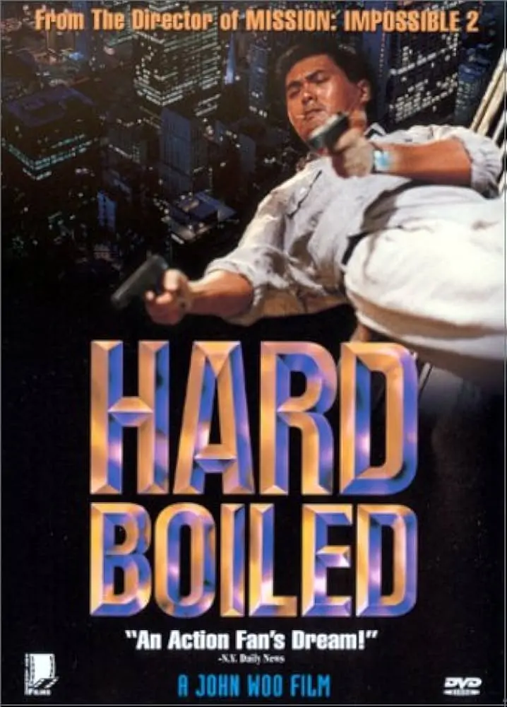 تصویری از فیلم hard boiled که اثر زیادی بر ساخت مکس پین داشت