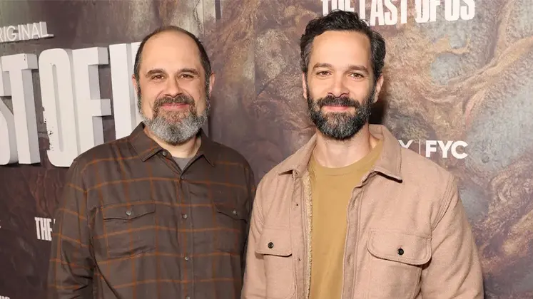 تصویری از Neil Druckmann و Craig Mazin