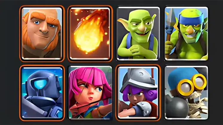 دک Giant Beatdown در بازی کلش رویال