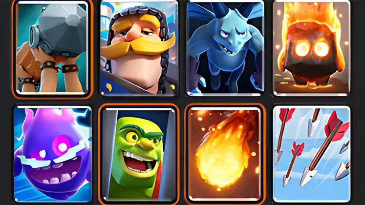 ترکیب Battle Ram Cycle در بازی Clash Royale