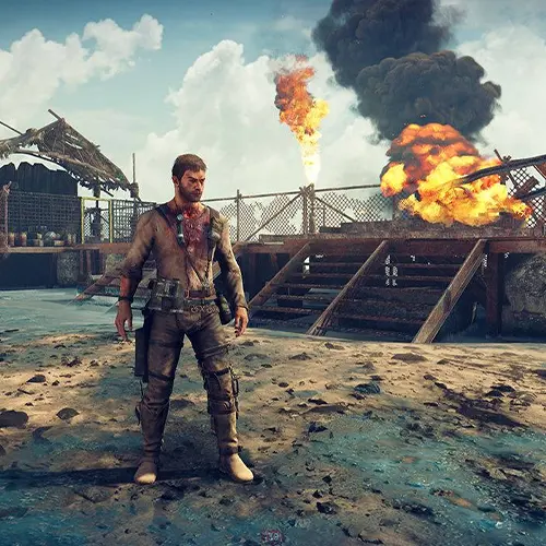 تصویری از گیم پلی بازی Mad Max