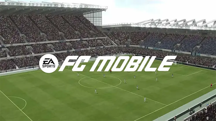 بنری از بازی FC Mobile