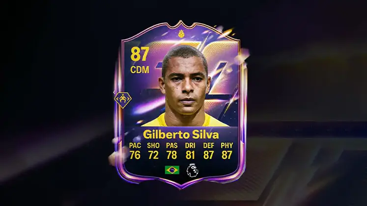 تصویری از کارت هیرو Gilberto Silva در بازی FC Mobile 26