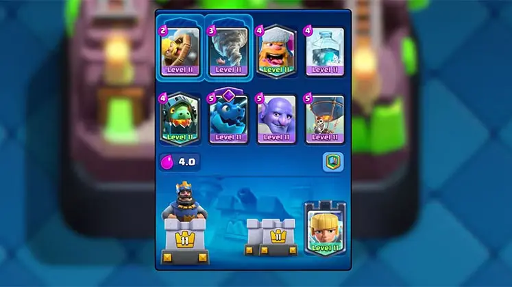 دک Lumberloon Bowler Freeze در بازی Clash Royale