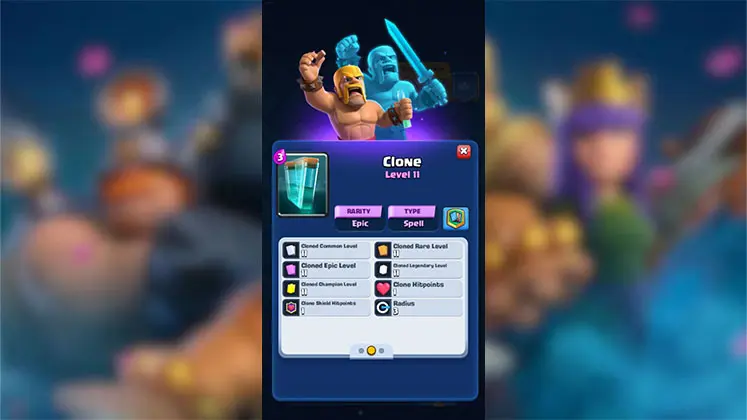 اسپل Clone؛ کپی‌برداری تهاجمی سریع در کلش رویال