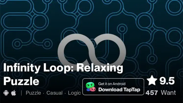 معرفی بازی موبایلی Infinity Loop: Relaxing Puzzle