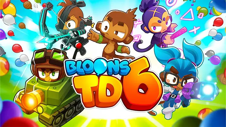بازی سبک دفاعی Bloons Tower Defense 6 برای موبایل