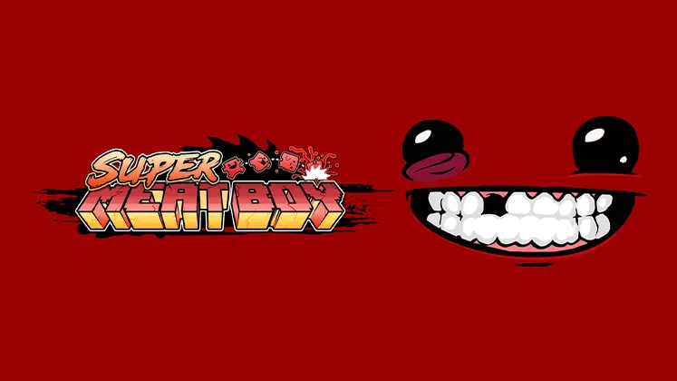 بنری از بازی Super Meat Boy