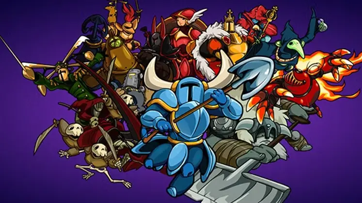 بنری از بازی Shovel Knight