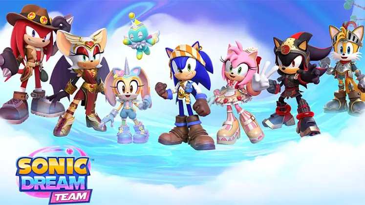 بازی ماجراجویی سونیک Sonic Dream Team