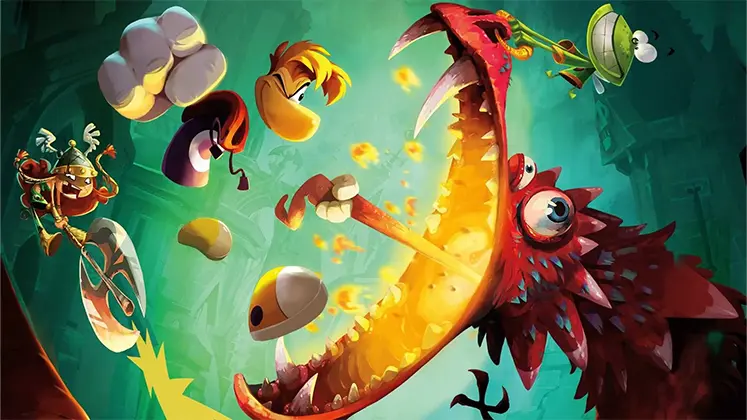 بنری از بازی Rayman Legends