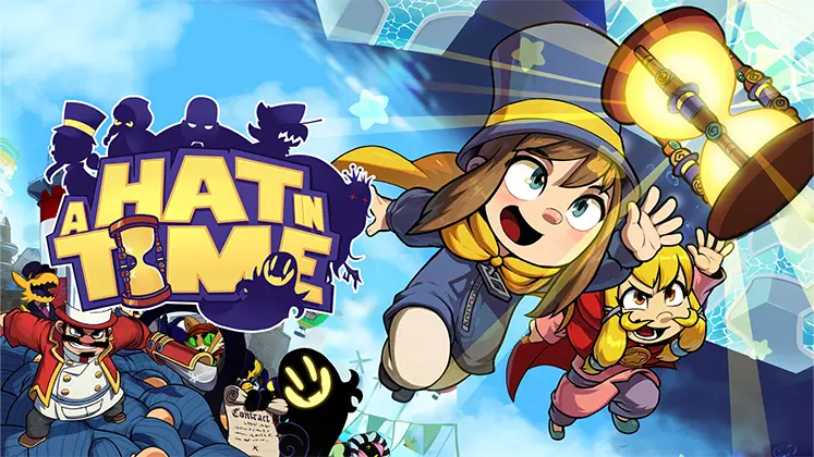 بنری از بازی A Hat in Time