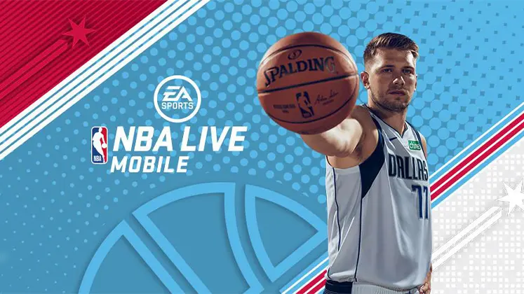 بنری از بازی NBA Live Mobile