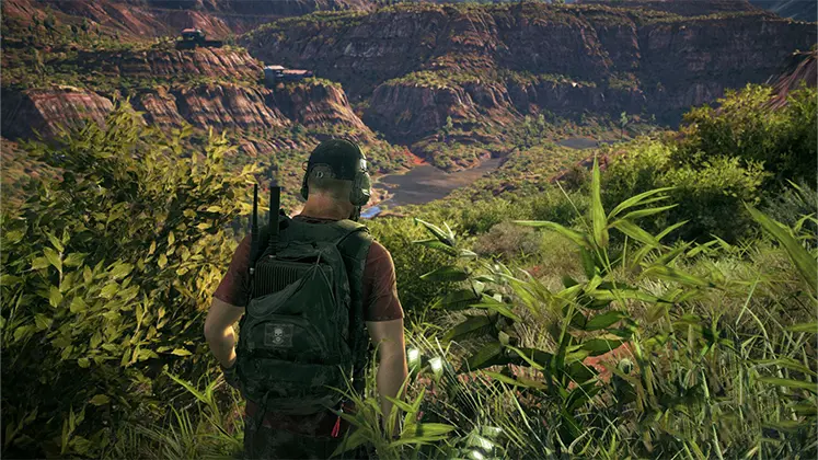 تصویری از گیم پلی بازی Ghost Recon Wildlands