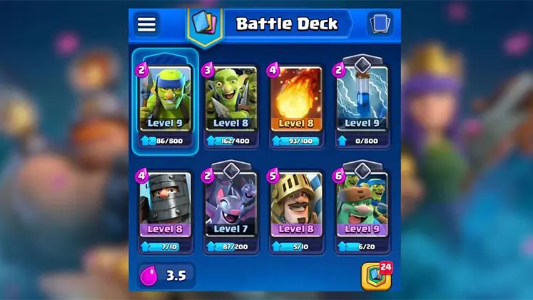 ترکیب Goblin Giant Double Prince در بازی کلش رویال