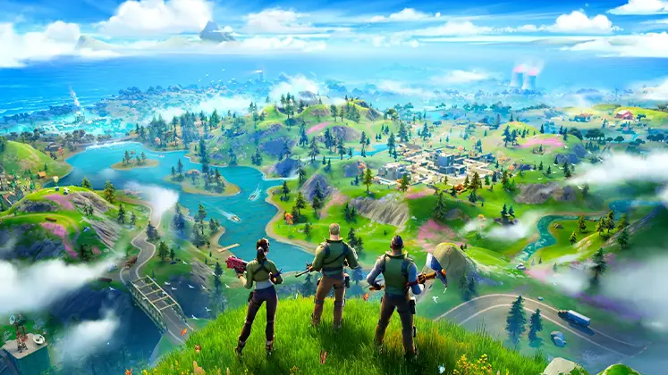 تصویری از بازی Fortnite