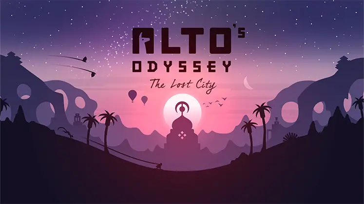 بنری از بازی Alto's Odyssey