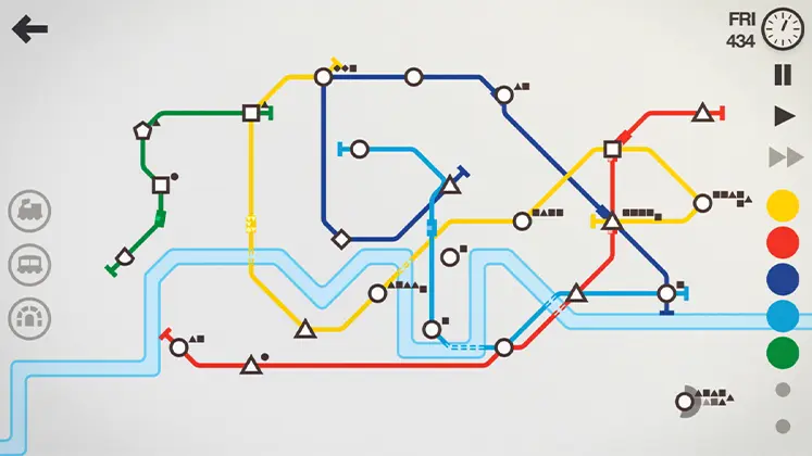 تصویری از بازی Mini Metro