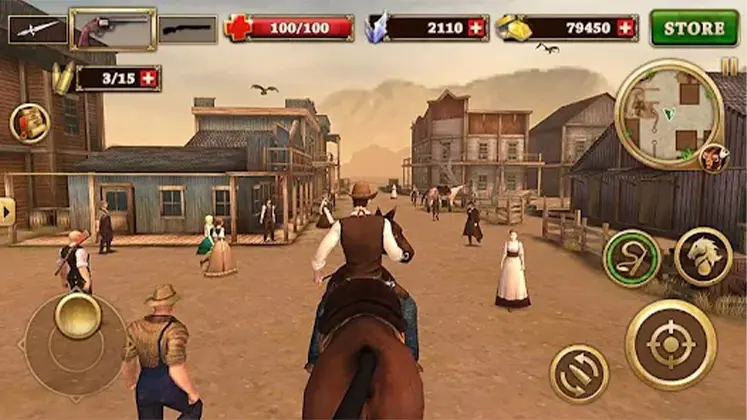 تصویری از بازی West Gunfighter