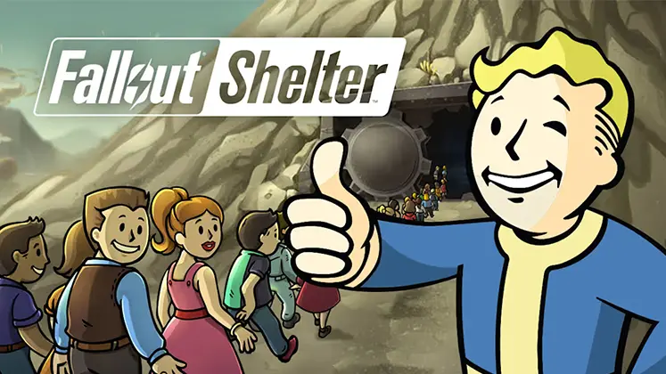 بنری از بازی Fallout Shelter
