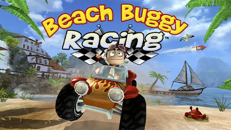 بنری از بازی Beach Buggy Racing