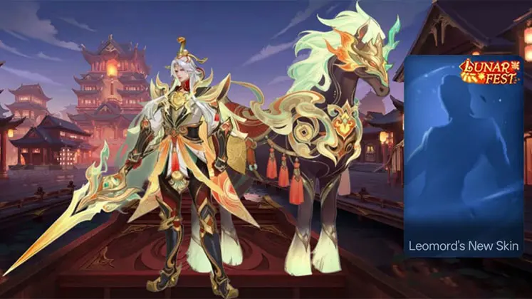 اسکین Lunar Fest لئومورد در بازی موبایل لجندز